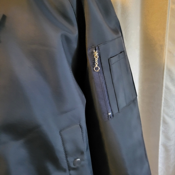 Warm Wear By Nesco Men's Hooded Heavy Jacket, Overcoat, Size XL, Blue and Orange - Picture 2 of 10